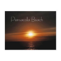 Rising Sun -- Pensacola Beach postcards