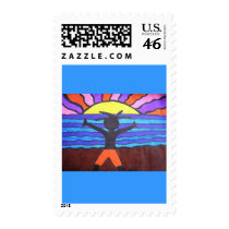 Rising Sun postage