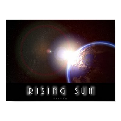 rising sun posters by mestizo