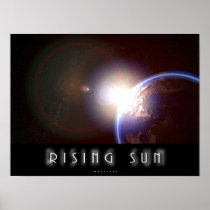 rising sun posters
