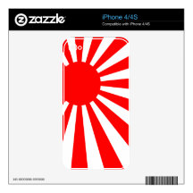 Rising Sun Skins For The iPhone 4S