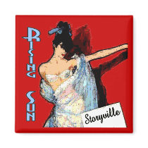 Rising Sun Storyville Brothel magnets