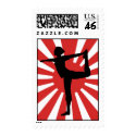 Rising Sun Yoga #1 Dancer postage