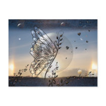 Rising to the Stars Butterfly! postcards