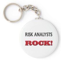 Risk Analysts Rock Key Chain