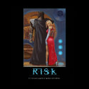 Risk motivatinal poster