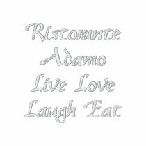 Ristorante Adamo embroidered shirts