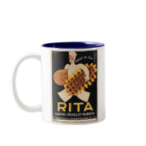 Rita Biscuits Vintage Ad Mugs