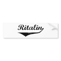 Ritalin Bumper Stickers