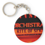 Rite of Spring Music Gifts keychains