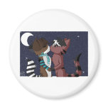 Ritsuka x Arex- I'll Love You Under the Moon Refrigerator Magnet