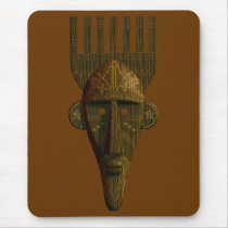 Ritual African Mask Mousepad