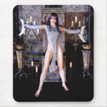 Ritual Of The Moon Goddess Gothic Fantasy Mousepad