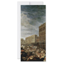 Riva Degli Schiavoni Verso La Salute By Carlevarij Rack Cards