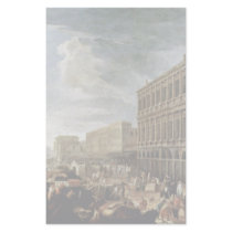Riva Degli Schiavoni Verso La Salute By Carlevarij Customized Stationery