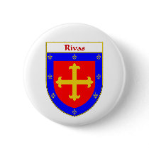 Rivas Coat of Arms/Family Crest buttons