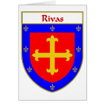 Rivas Coat of Arms/Family Crest cards by NameGame Rivas Coat of Arms/Family Crest cards