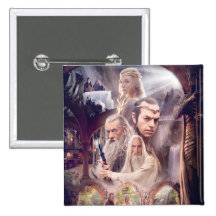 Rivendell Character Collage Pinback Buttons