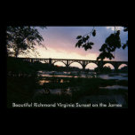 River2, Beautiful Richmond Virginia Sunset on t... posters