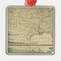 River basins, Forestry Christmas Tree Ornaments