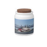 River Boat Cookie Jar Candy Jar River Boat Cookie Jar Candy Jar