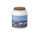 River Boat Cookie Jar Candy Jar River Boat Cookie Jar Candy Jar