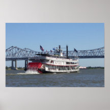 River Boat Poster