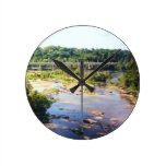 River Clock wall clocks