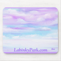 River Designed Clouds for Labinky Park mousepads
