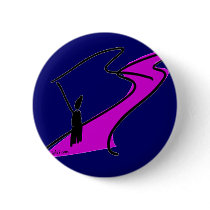 River Fly Fishing in Pink by FishTs.com buttons by FishTsdotcom River Fly Fishing in Pink by FishTs.com buttons
