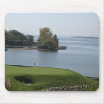River Green Mousepad by Firecrackinmama River Green Mousepad