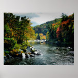 River in Fall - Ohiopyle, PA Posters