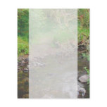 River in woodland. flyers