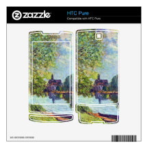 River landscape at Moret-sur-Loing by Sisley Decal For The HTC Pure