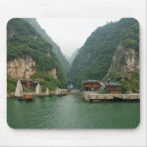 River landscape from Yangtze mousepads