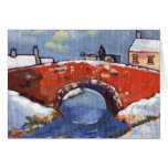 RIVER LANDSCAPE IN SNOW cards