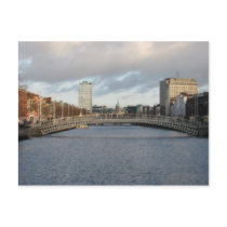 River Liffey Ireland Dublin Postcards