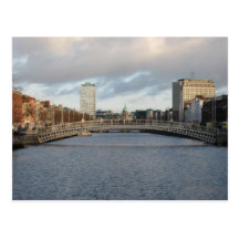 River Liffey Ireland Dublin Postcards