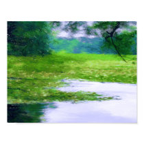 River Marsh Digital Print posters
