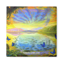 River Of Life-Magnet by JUDERM River Of Life-Magnet