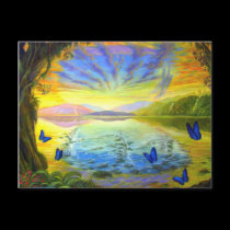 River Of Life-Postcard