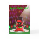 River Otter Christmas Card by Swazzle River Otter Christmas Card