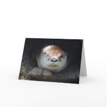 River Otter Greeting Card