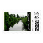 River postage