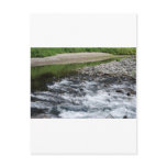 River rapids over rocks post cards