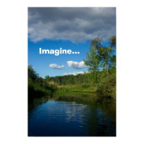 River Reflection posters