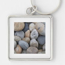 River Rock Keychains