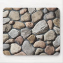 river rocks Mousepad