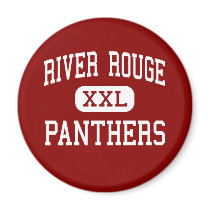 River Rouge - Panthers - High - River Rouge magnets by customteamsportswear River Rouge - Panthers - High - River Rouge magnets