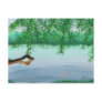 River scene postcards
